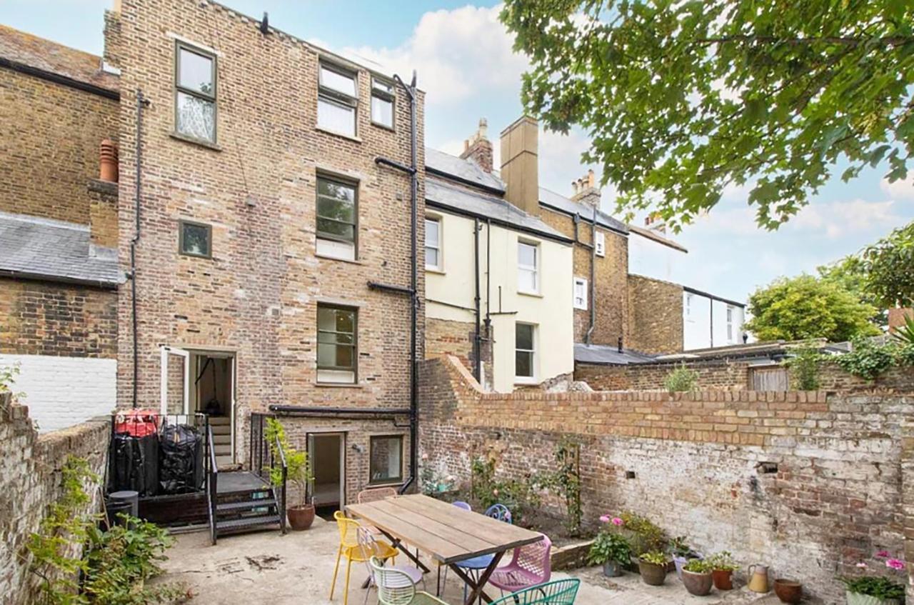 Unique Georgian Garden Flat In Central Margate Apartman Kültér fotó